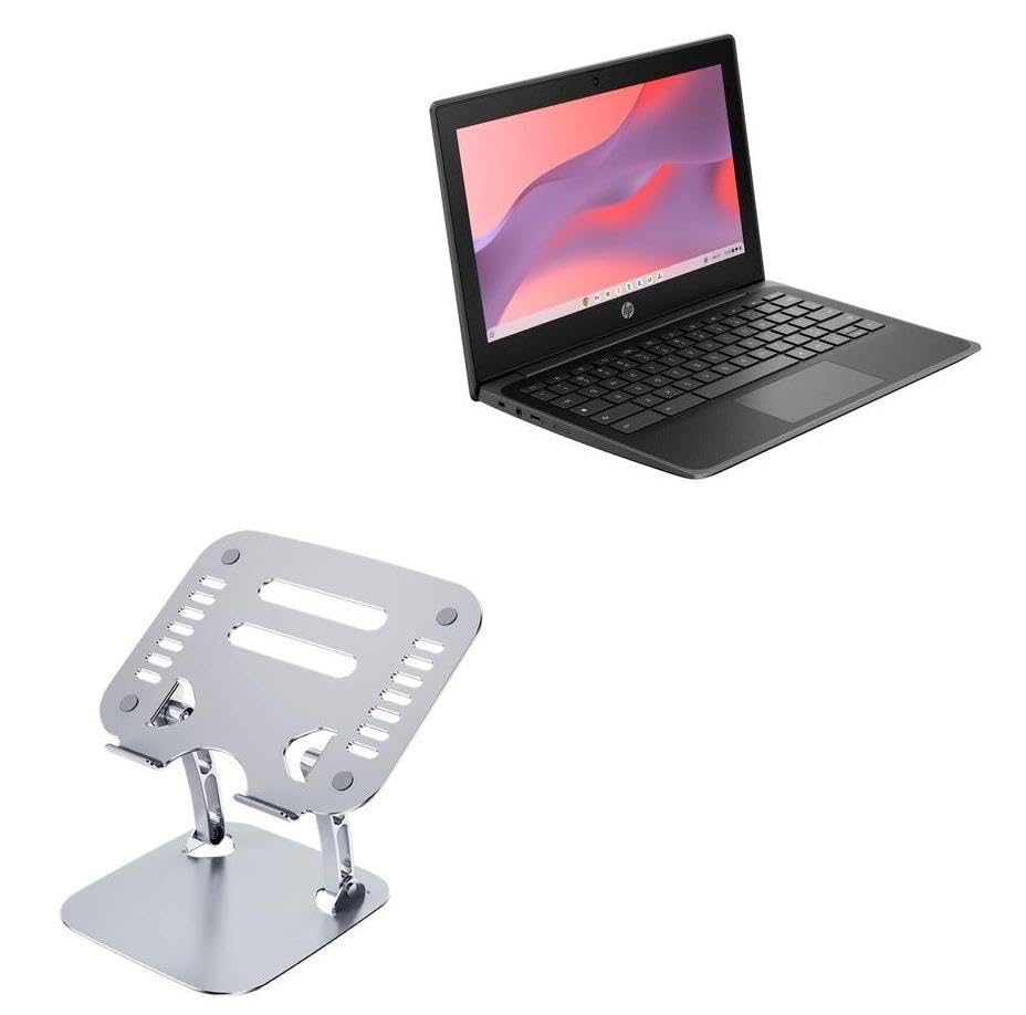 Base metálica ajustable BoxWave para laptop 11.6 pulgadas
