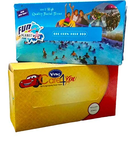 CARE 4 YOU Box Face Tissue 100 Pulls 2Ply