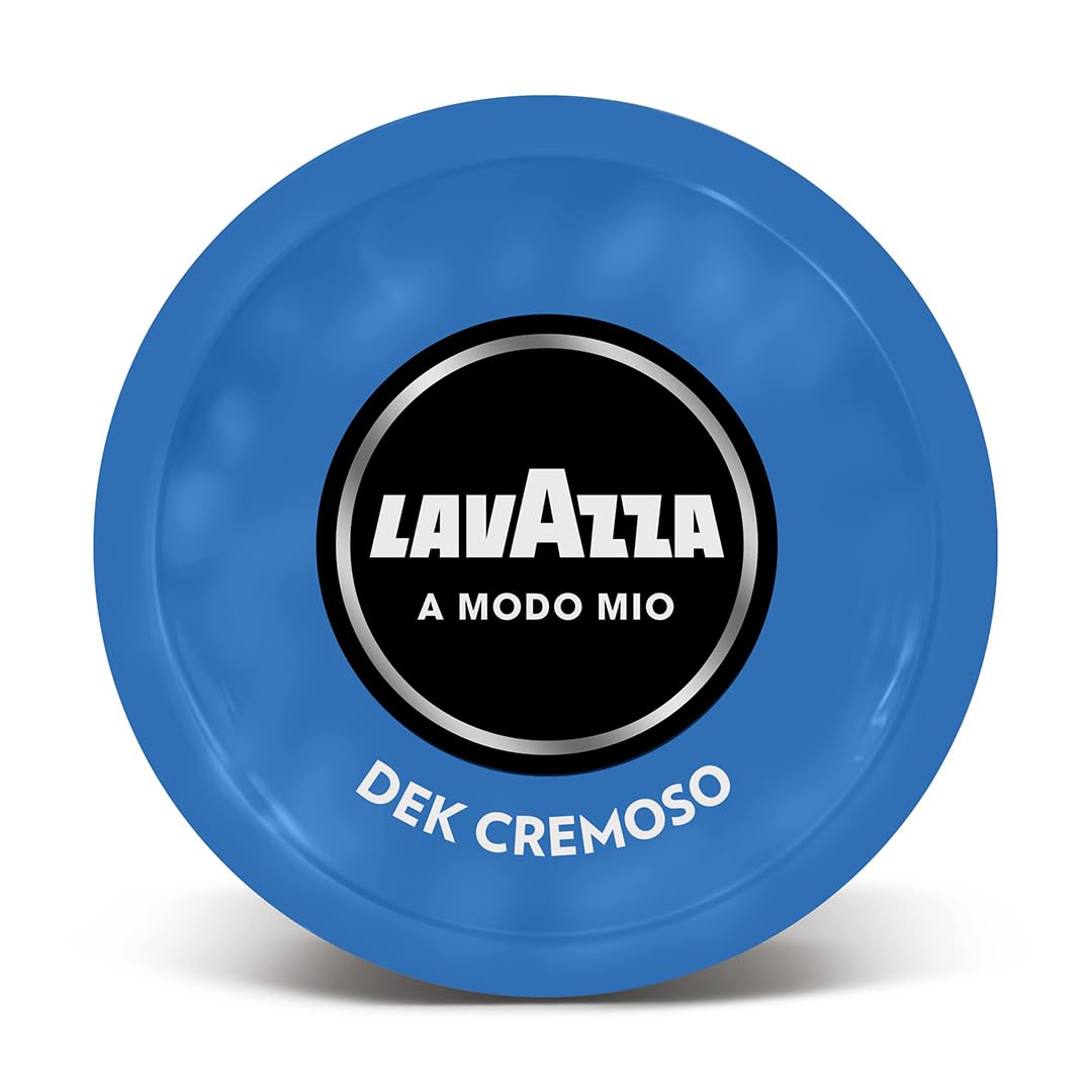 128 cápsulas de café para Lavazza a Modo Mio Dek Cremoso Ex Cremosamente Dek Originales