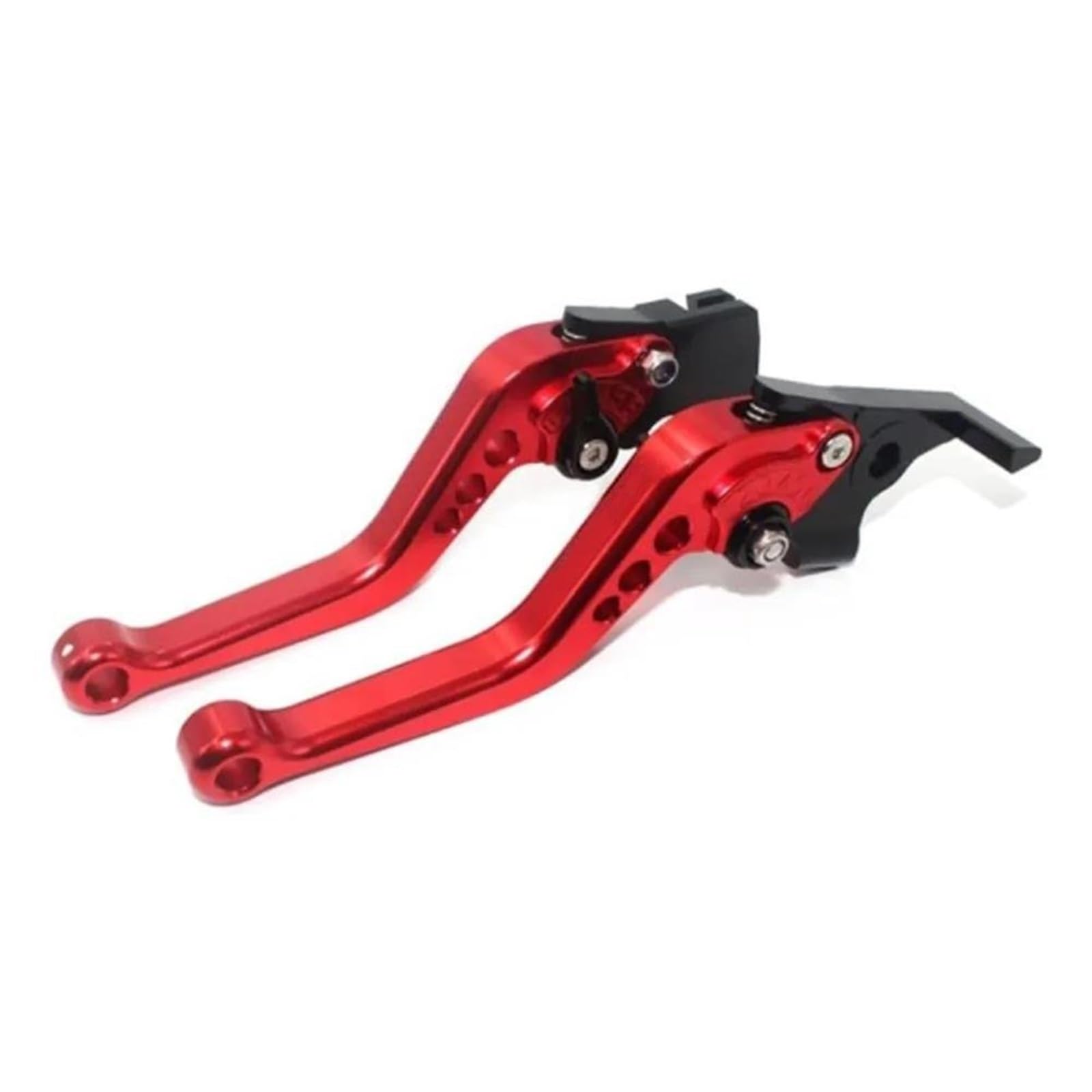 Leviers de frein et d'embrayage réglables rouge pour moto CB1300 de 2003 à 2014