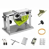 2. Copper motor de núcleo. QWERTOUY 220V eléctrico Multifuncional de Madera cepilladora carpintería cepilladora portátil de Escritorio Carpintería Planer Cepillado máquina 1000W