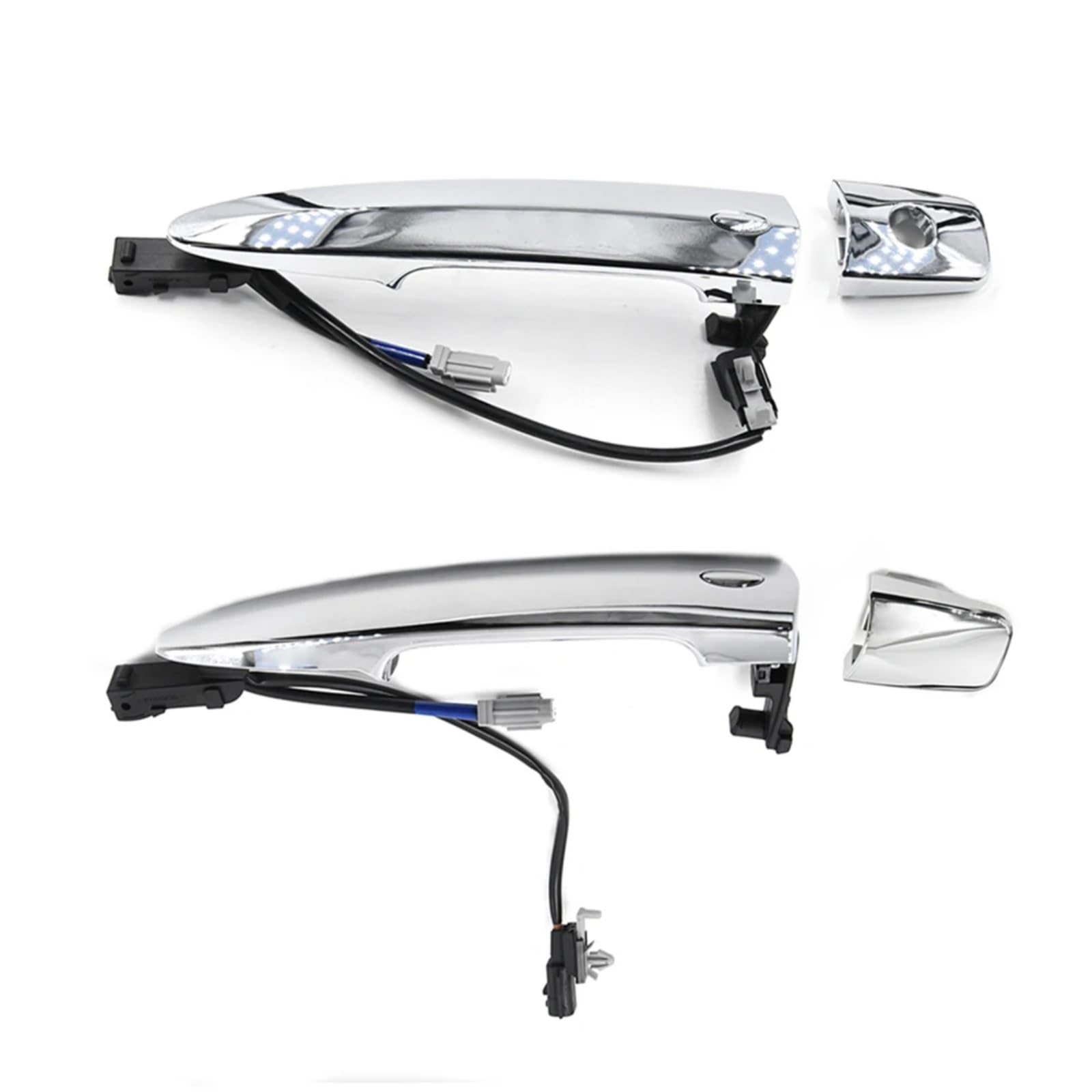 Kedfbts One Color Car Outer Handle Compatible With Nissan For Leaf For S 2013 2014-2017 For Sl Sv 2011-2017 Car Outside Exterior Door Handles 826469N00a 806469N00a 806451Aa0a(Front Left Right)