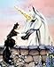 Friends Dawe Cat Unicorn Wizard Horse Fantasy Room Decor Art Print Poster (8x10)
