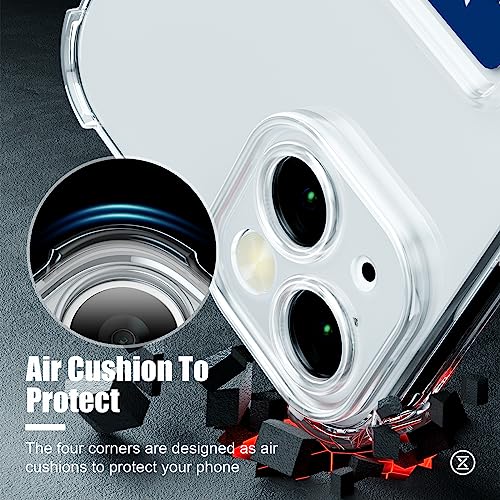 Image of AKABEILA Case for iPhone6S&6 Clear Cute Phone Case Soft TPU Wallet Case Slim Bag Cover Shockproof with Card Slot Holder