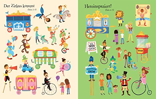 Mein erstes Stickerbuch: Im Zirkus