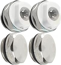 Reeds Radiator Air Vent Bleed Vent and End Cap Pack x2