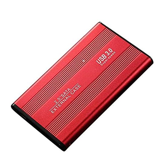 Bärbar extern hårddisk, extern höghastighetshårdskiva med 500 GB, 1 TB och 2 TB hårddisk USB 3.0 SATA 3.0 bärbar hårddisk för PC, bärbar dator och Mac
