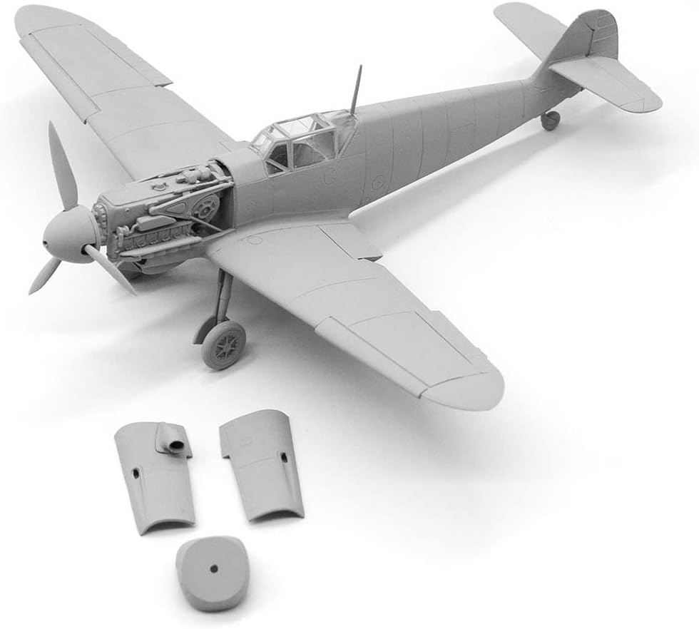 ICM 48103 - Plastic Aircraft Model Kit Messerschmitt Bf 109F-4, WWII German Fighter - Scale 1:48