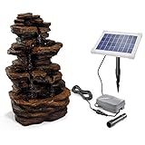gartenbrunnen solar hornbach Hochwertig verarbeiteter Gartenbrunnen in Steinnachbildung aus Polyresin (Kunststein) - Abmessungen (L x B x H): 315 x 230 x 475 mm - Gewicht: ca. 3,6 kg - Akkubox mit 6V / 1,5 Ah großem LiFe Akkuspeicher