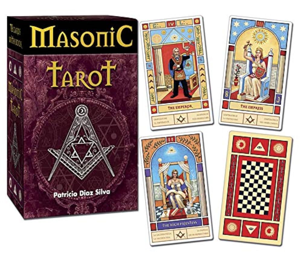 masonic tarot deck タロット Masonic Tarot: Silva, Patricio Diaz: 9780738750002: Amazon