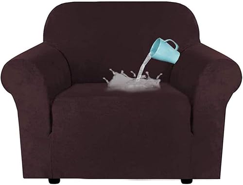 Miniatura 8 de NA - Funda universal de felpa de terciopelo de alta elasticidad, repelente al agua, protector de muebles de gamuza, para niños, mascotas, gatos,