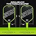 Selkirk Sport SLK Halo Power XL Pickleball Paddle | Raw Carbon Fiber Pickleball Paddles with a Rev-Core Power Polymer Core | Designed for Ultimate Spin & Power | Green