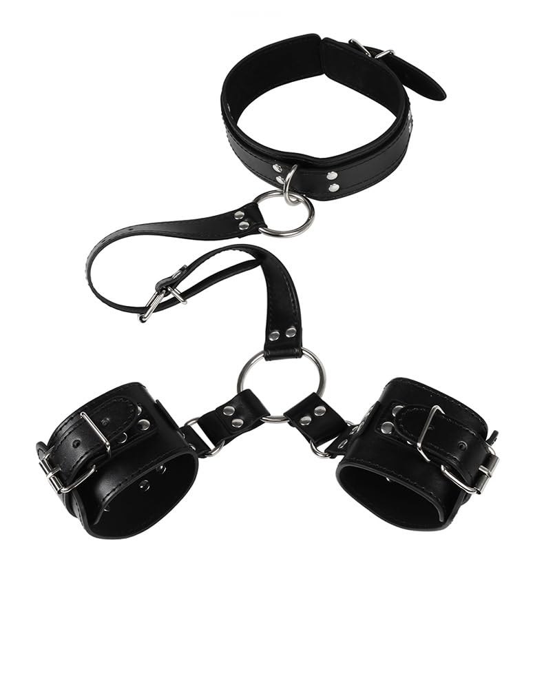 Collier correcteur cou en nylon noir parfait pour le bureau et les trajets en voiture