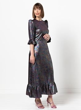 Style Arc Paper Sewing Pattern Queenie Dress Dresses Sizes 10-22
