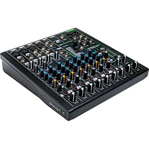 MACKIE ProFX10v3 Mezclador de Efectos Profesional de 10 Canales con USB