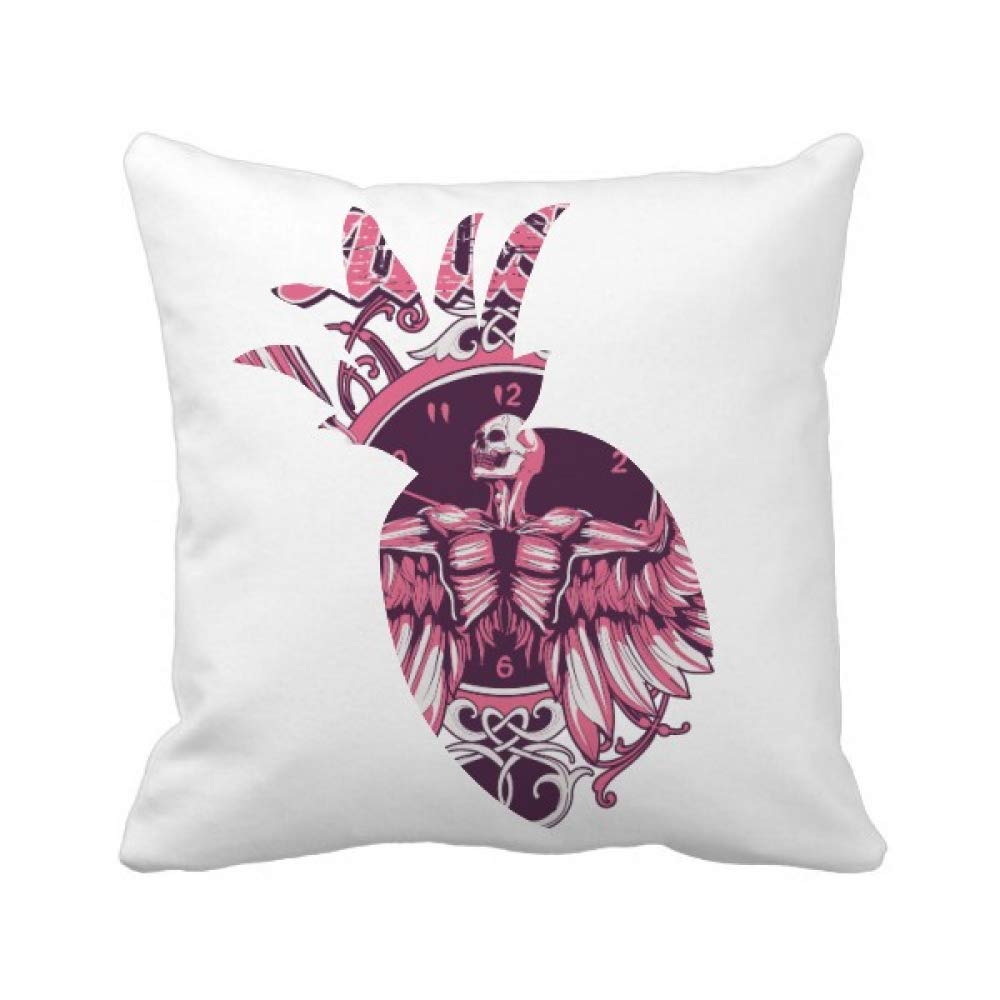 Housse de coussin ananas rose graffiti street carrée housse canapé deco