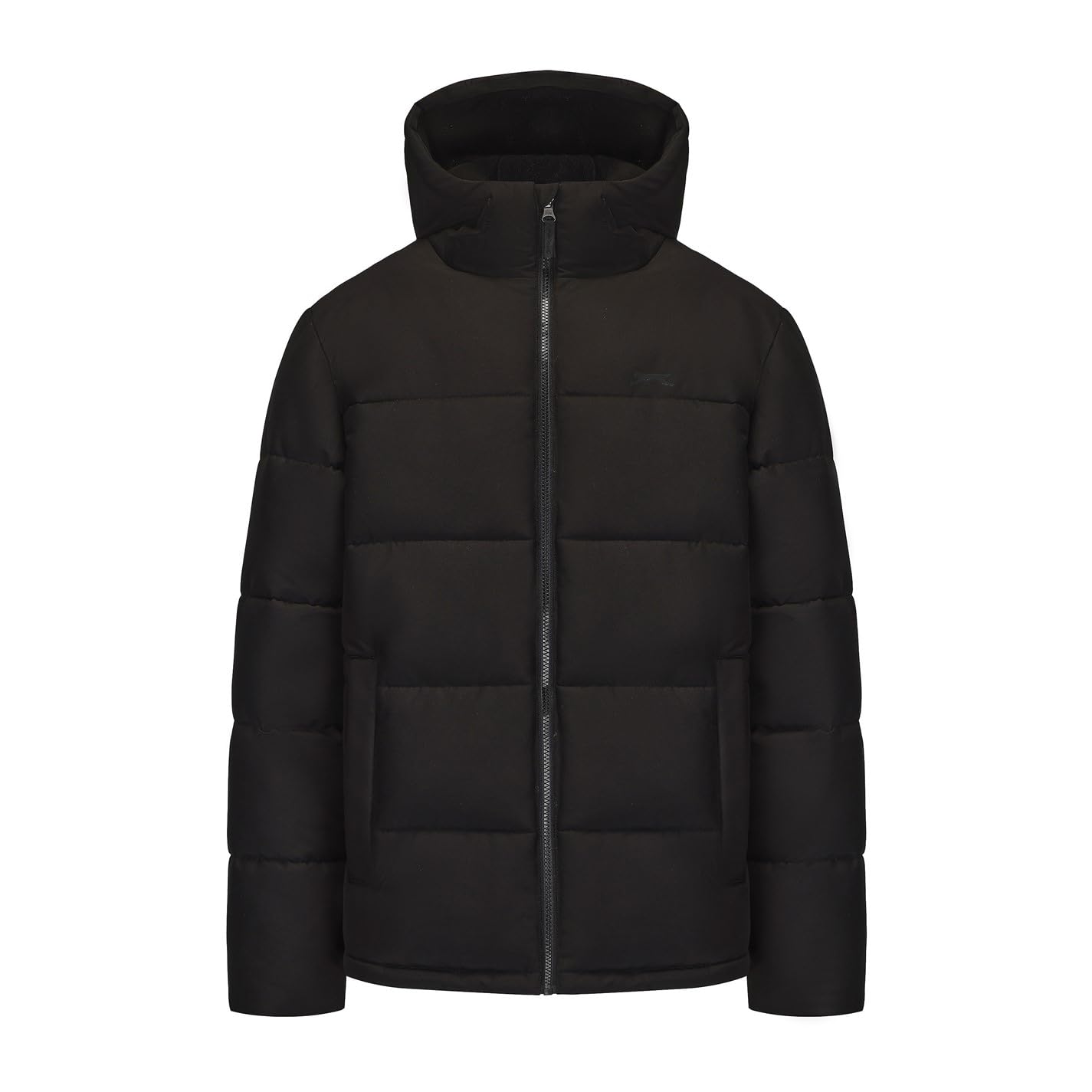 Slazenger Men's Black Puffer Jacket Xl