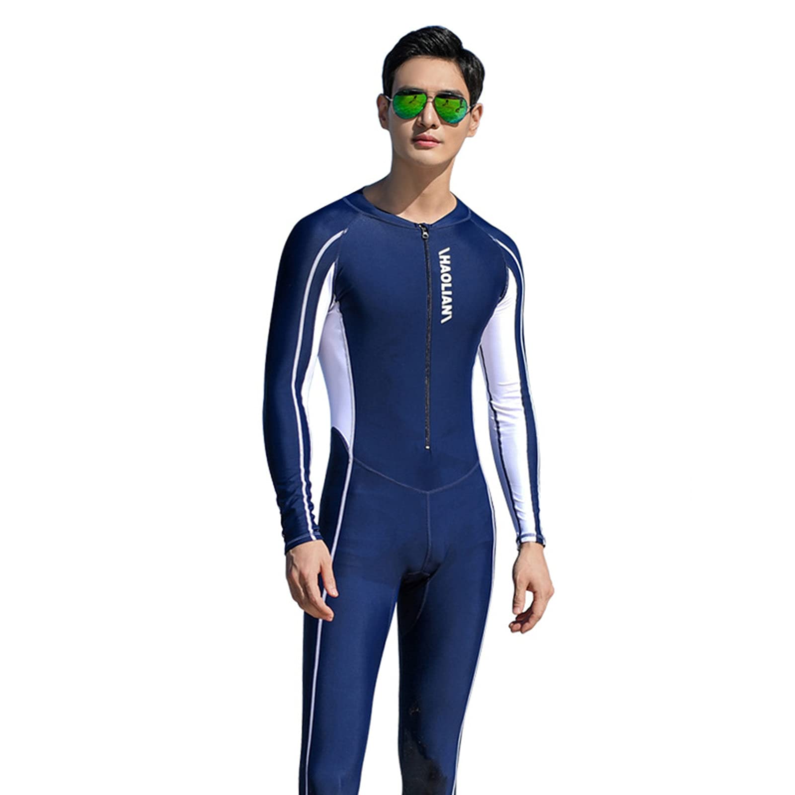 Amazon.co.jp: 男性用ワンピース水着ポリエステル繊維スパンデックス