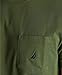 Nautica mens Solid Crew Neck Short-sleeve Pocket T-shirt T Shirt, Pine Forest Green, Large US