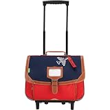 Tann's Arthur Trolley 38 cm Les Bicolores Arthur Bleu / Rouge Garçon