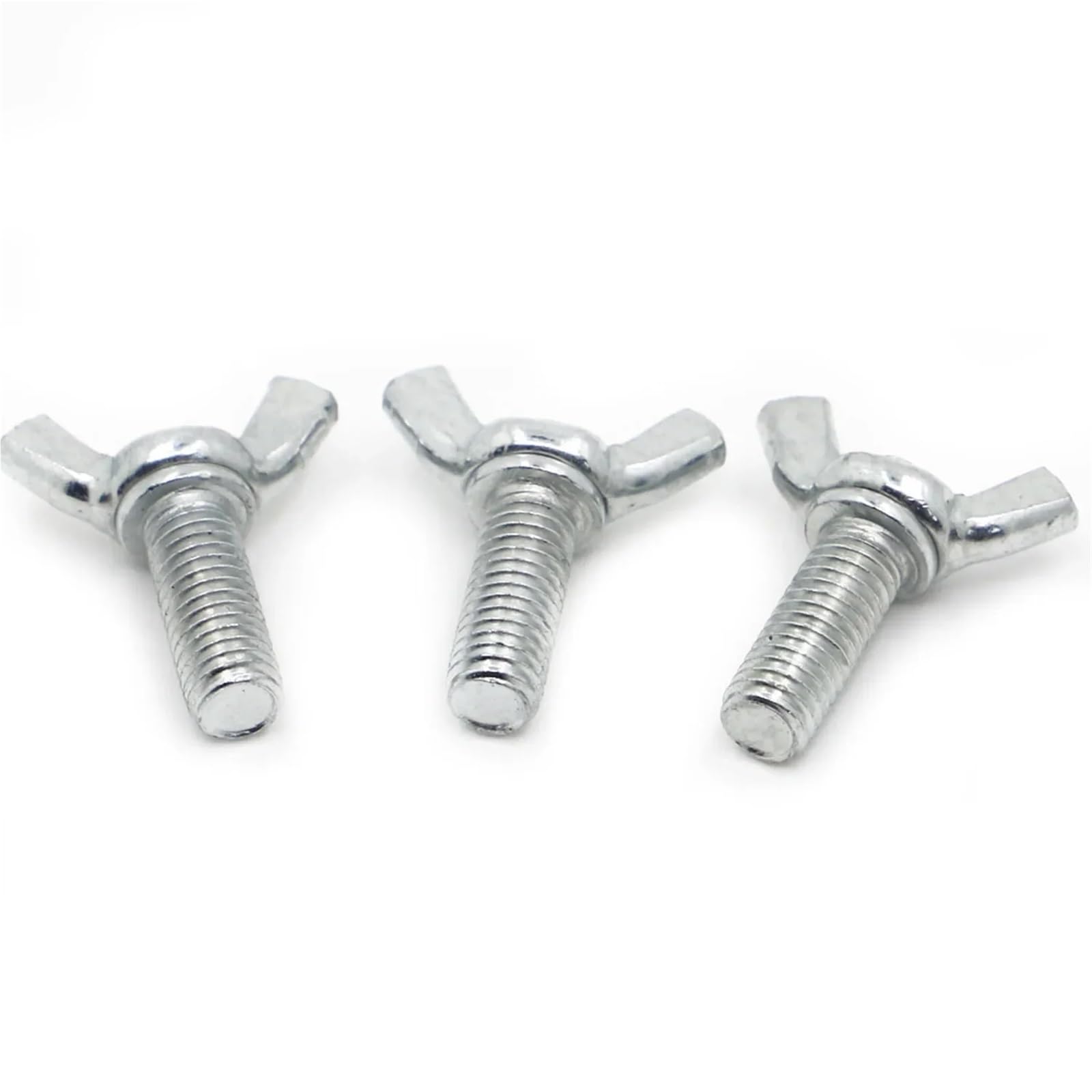 Sortiment an verzinkten Flügelmuttern, M3-M12. Wird in Maschinen, Möbeln und Architektur verwendet(25mmxM5-10pcs)