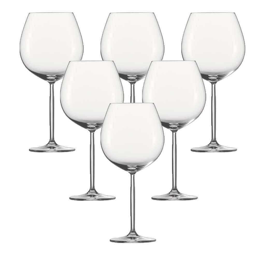 Schott Zwiesel Bordeaux rode wijnglas Tulip (set van 4), tijdloze bordeauxglazen voor rode wijn, vaatwasmachinebestendige Tritan-kristalglazen, Made in Germany (artikelnummer 123608