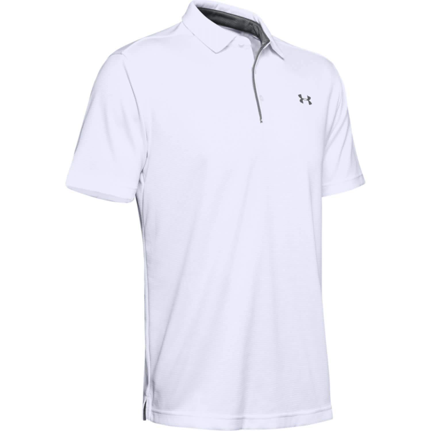 Under Armour Men's White Tech Polo in Size 2XL, Sports Direct