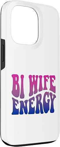 Miniatura 3 de iPhone 13 Pro Bi Wife Energy Bisexual Pride Bisexual Flag Retro Vintage Case