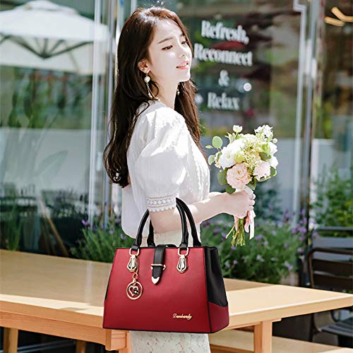 Bolso de mano mujer, tote grande con asa superior miniatura 2
