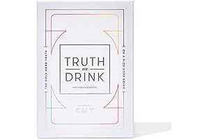 Truth or Drink: Conversation Starter Card Game for Parties or Game Nights