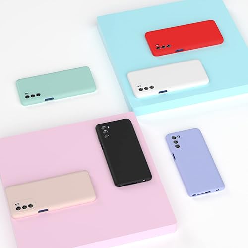 Miniatura 7 de NUIMADL Moto G Stylus 2022 - Funda protectora de silicona líquida suave y forro de microfibra antiarañazos, a prueba de golpes, compatible con