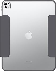 OtterBox Symmetry Folio Cover per Apple iPad Pro 13″ (M5) 2025, (M4) 2024, antishock e cadute, custodia Folio protettiva sottile, testata a norme MIL-STD 810G, Nero
