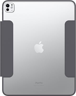 OtterBox Symmetry Folio Cover per Apple iPad Pro 13″ (M5) 2025, (M4) 2024, antishock e cadute, custodia Folio protettiva sottile, testata a norme MIL-STD 810G, Nero
