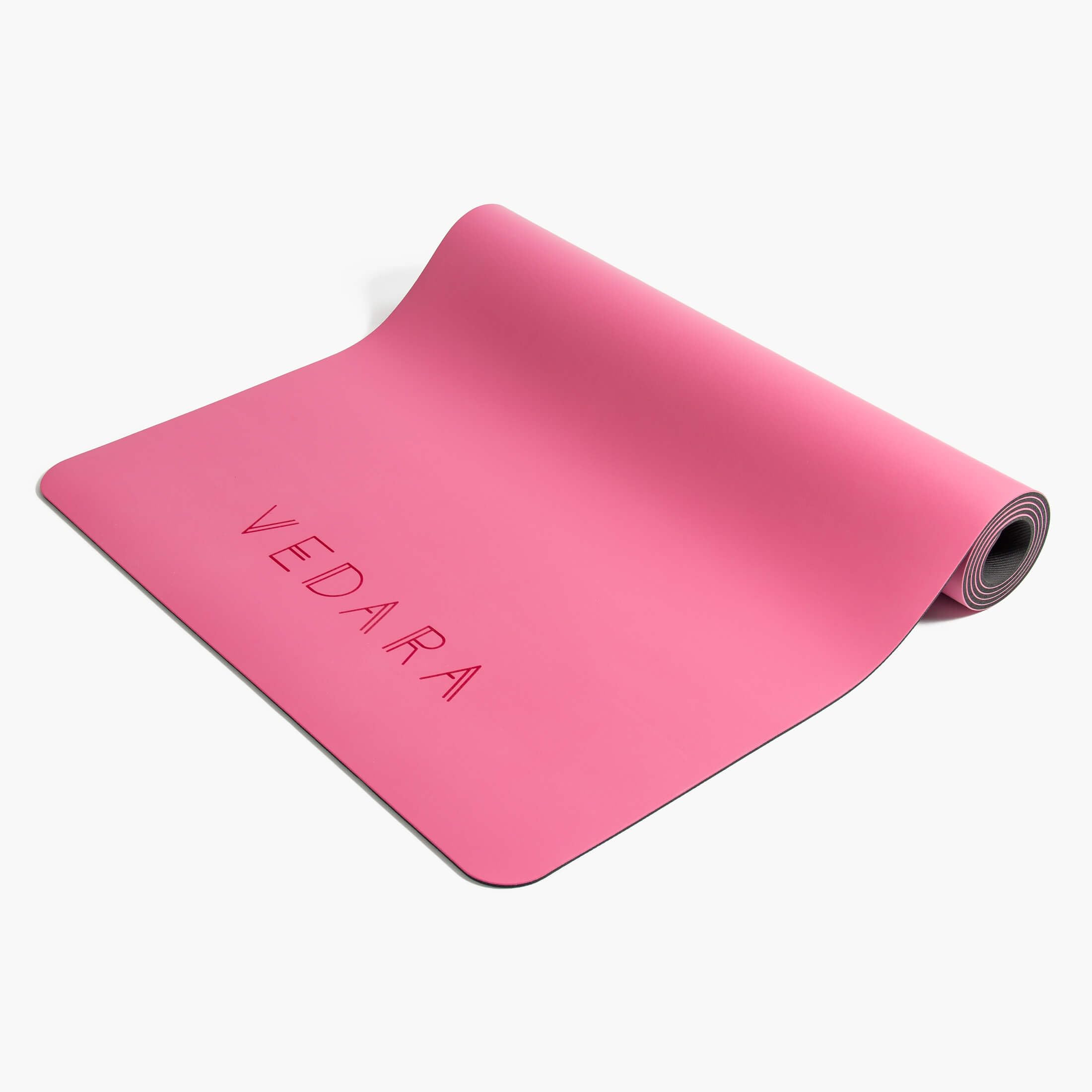 VEDARA® Yogamatte | 66-80 cm breit | Extrem Rutschfest & Gute Dämfpung | Hautfreundlich | Aus ECO PU & Naturkautschuk | Für dynamische Yogastile