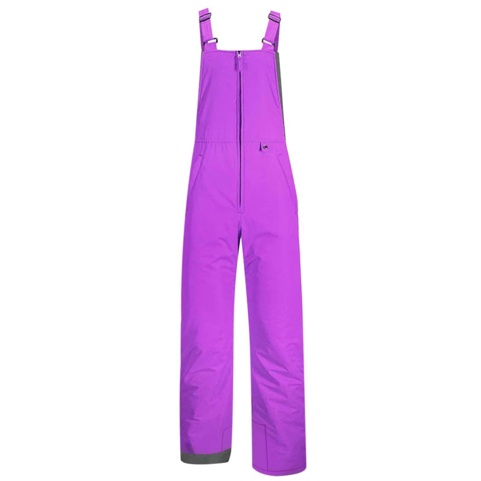 Overol de nieve para hombre, ajustable, impermeable, resistente al viento, negro, aislado, ajuste atlético, con bolsillo