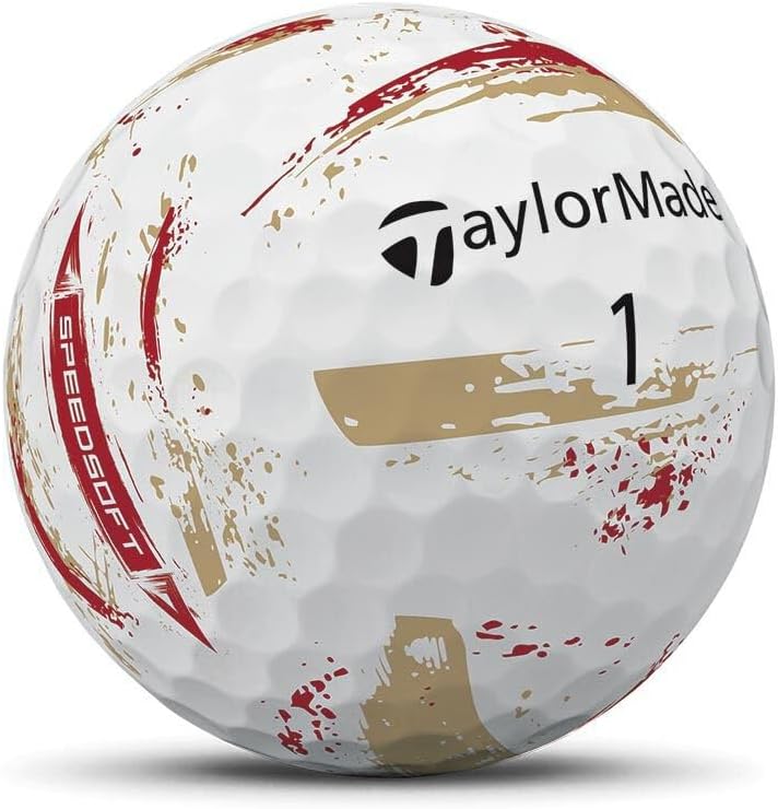 TaylorMade Golf Speed Soft Ink NFL Golf Balls - Image 2