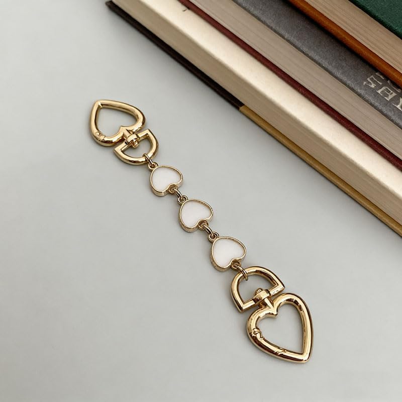 3 Pcs Bag Extender Chain Ribbon Bow Keychain Extender Bag Strap Pearl Purse Chain Purse Charms Accessories for Bag - Image 2