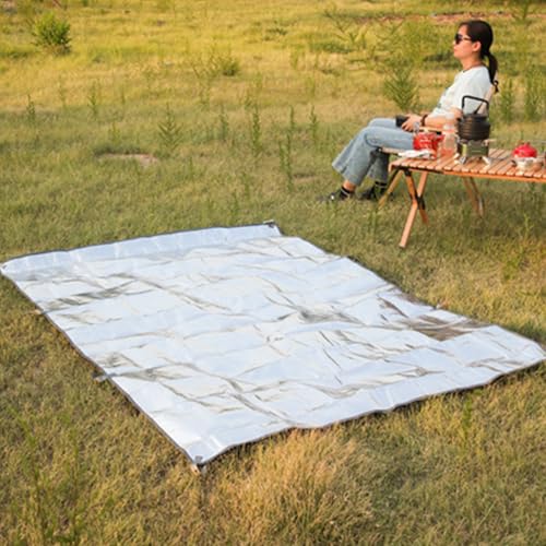 Tapis de sol en aluminium durable et imperméable grand format - 5