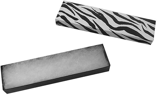 Miniatura 6 de DBM ImpORTS - Cajas de regalo 80 x 20 x 10in 100 unidades diseño de cebra