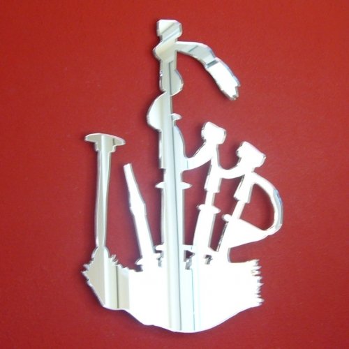 Dudelsack Spiegel 45 cm x 39 cm