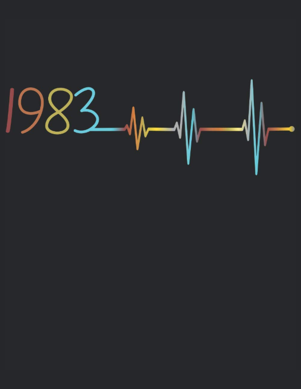 101 Mandalas - MALBUCH ekg Herzschlag Jahrgang 1983 Baujahr Heartbeat: Lustiges Retro Geburtstag Design Frequenz - A4 (8,5x11) - 101 Seiten - ... - Entspannen - Anti Stress - Zum Ausmalen
