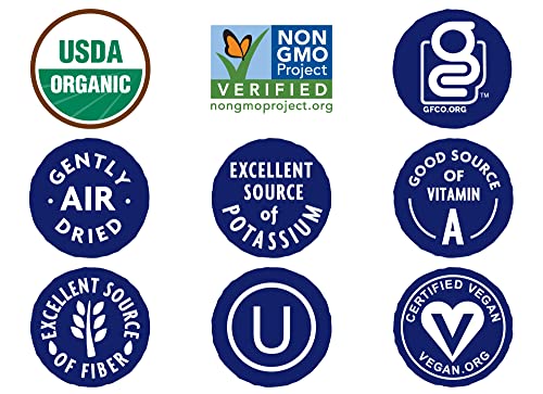 Rhythm Superfoods Carrot Sticks, Sea Salt, Organic And Non-Gmo, 0.6 Oz (Pack Of 8) Single Serves, Vegan/Gluten-Free Superfood Snacks #TOP4