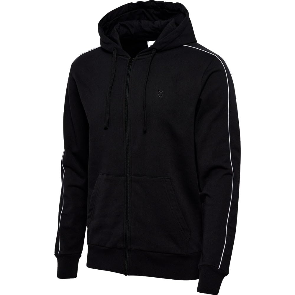 hummel Pulse Piping bluza z zamkiem na całej długości 2XL czarna
