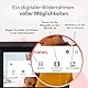 Rollei Smart Frame WiFi 105 in braunen Holz. 10.1 Zoll digitaler Bilderrahmen mit WiFi-Funktion zur Wiedergabe Ihrer Fotos und Videos mit Ton., Farbe:Holz Schwarz