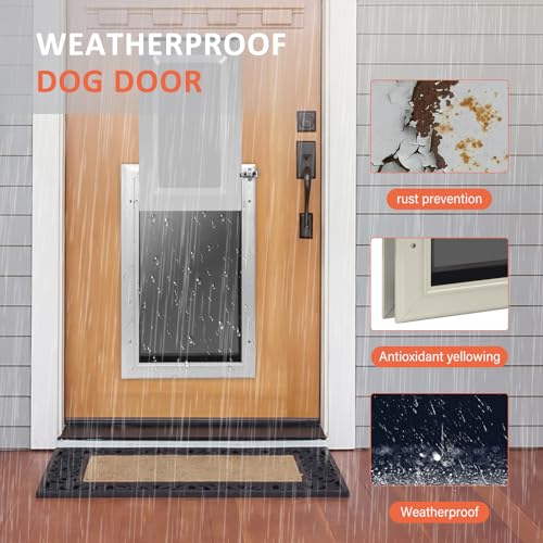 Petoasis DDM01 [Petoasisa] Aluminum Medium Dog Door thumb #5