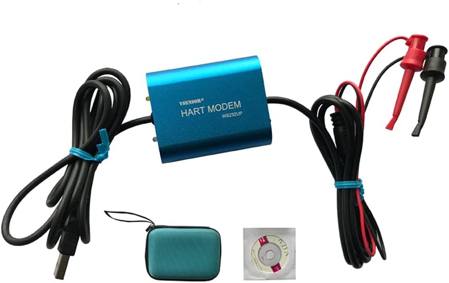 USB Hart Modem - USB to Hart Protocol Modem Hart Transmitter HART Convertor,Suitable for All Devices Which Support Hart Protocol