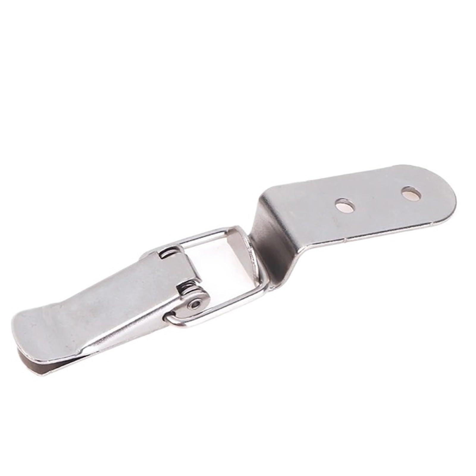 Stainless Steel Duck Billed Toggle Latch Toggle Latch Hasps Stainless Steel Tension Clasp 90 Degree Duck Mouth 4 Pack Silver(Silver 1)