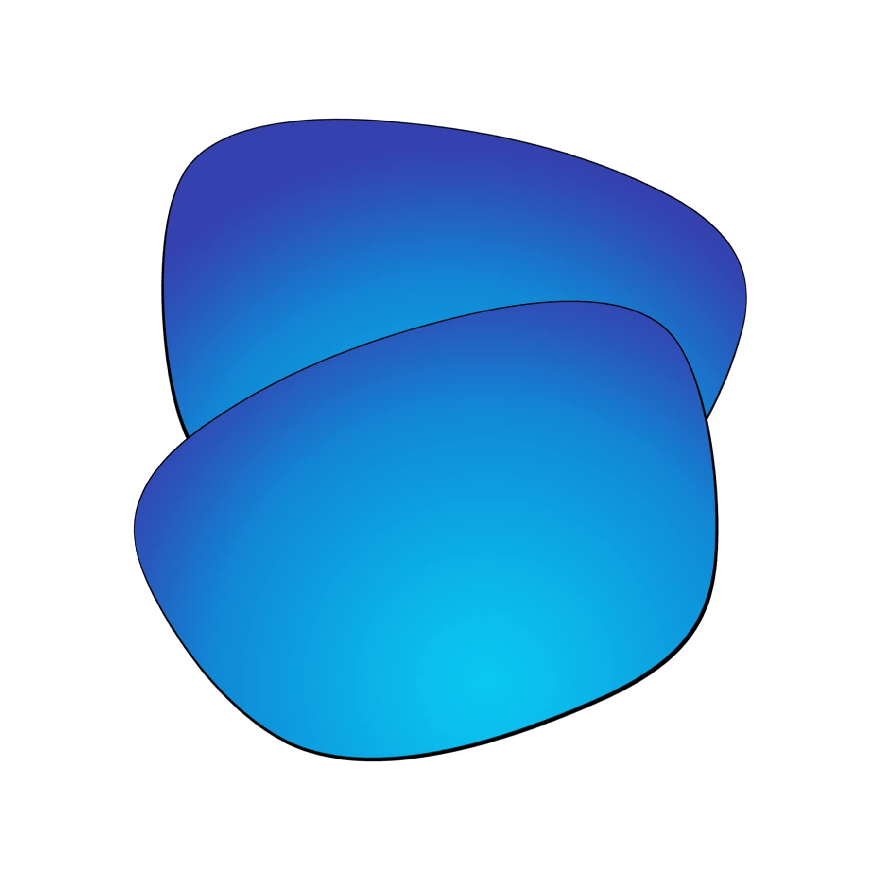 EZReplace Lentes de repuesto para gafas de sol Oakley Forehand (lentes polarizadas)