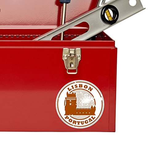 2 x 15cm/150 mm Lisbona portogallo Vinile adesivo