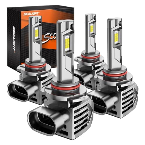 Lámparas LED SEALIGHT 9005 9006 para niebla, 90000LM blanco frío miniatura 1